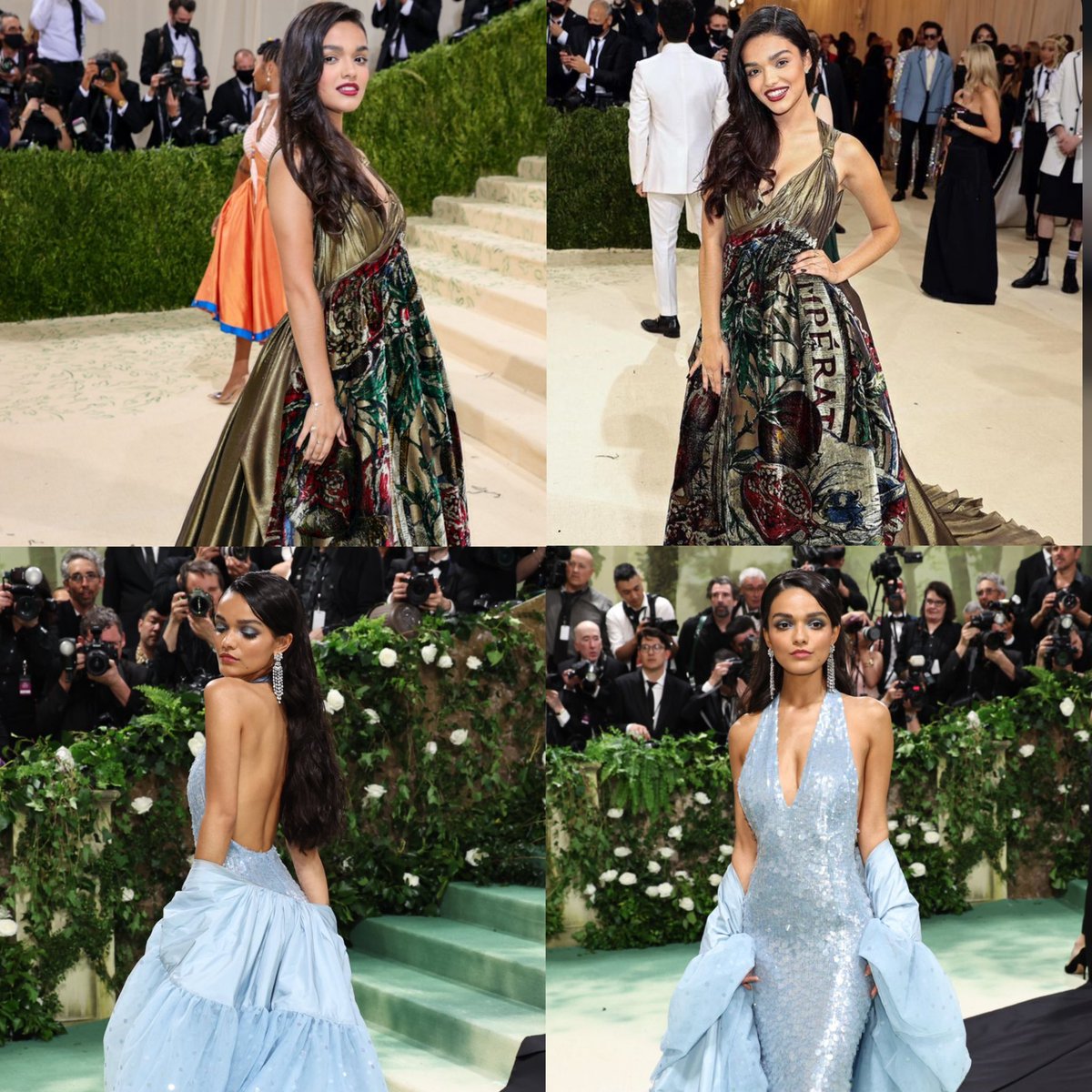 rachel’s met gala debut vs now :’)