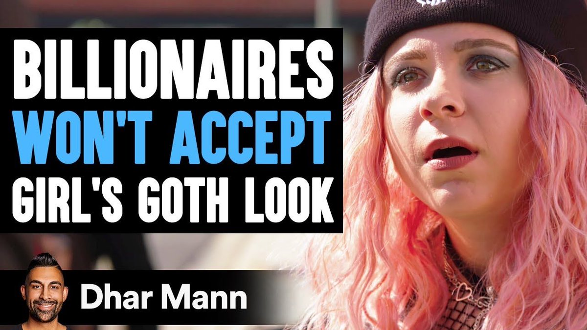 BILLIONAIRES Won't Accept GIRL'S GOTH LOOK | Dhar Mann Studios buff.ly/3Utqf3i