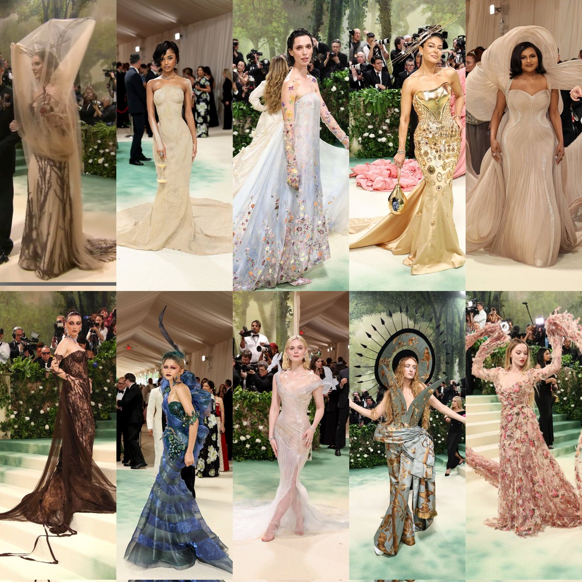 Reinas les quería informar que efectivamente devoraron, no solo no ayunaron sino que se empacharon y se comieron todo, su tarea era romperla y lo destruyeron no solo sirvieron sino repitieron el plato. No son madre son un concepto mas elevado, son abuelas. #MetGala #MetGala2024