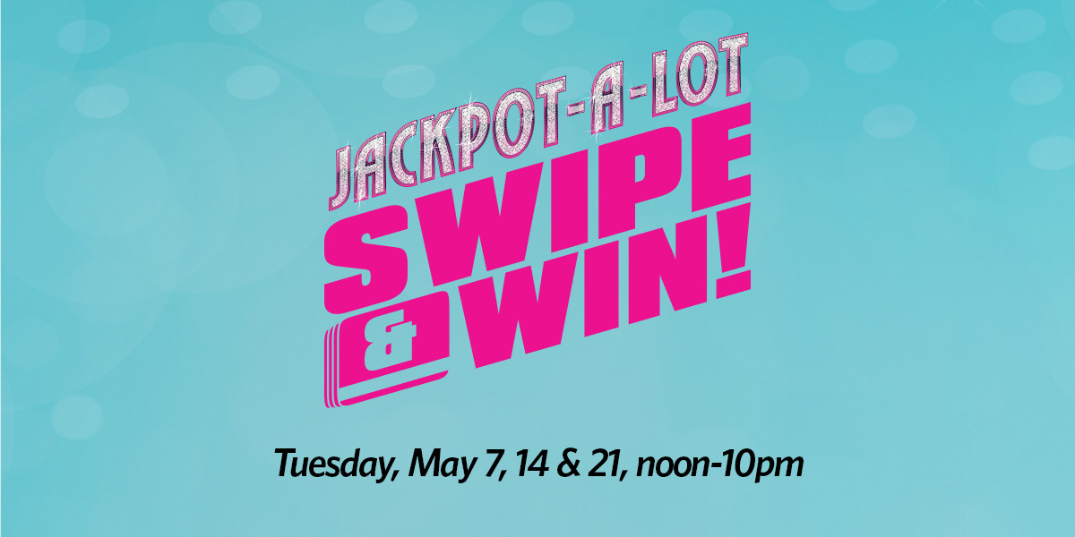 Keep the winning streak going! If you hit a jackpot Wednesday-Monday, May 1-20, visit an Island Passport Club kiosk the first Tuesday after your jackpot for your chance to win up to $10,000 FREE slot play on an exclusive Swipe & Win. ✨