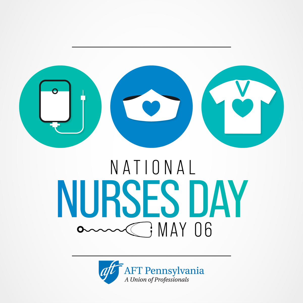 On #NationalNursesDay, we thank you for your service and dedication to keeping us all healthy!