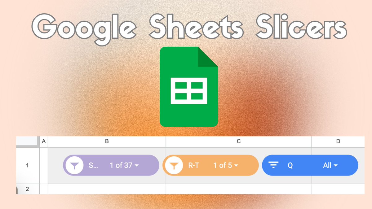 🔎 Slicers in #GoogleSheets? Think interactive filter buttons for your data! 

🔘  Just pick a column (like 'Subject'), click 'Data > Add a slicer', then choose which subjects to focus on! 

🎯  It's like having custom views for your sheet! 

#GoogleEDU