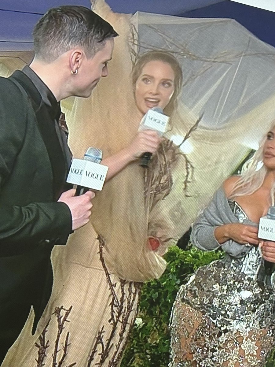 My Living room nook wore it better…. #MetGala