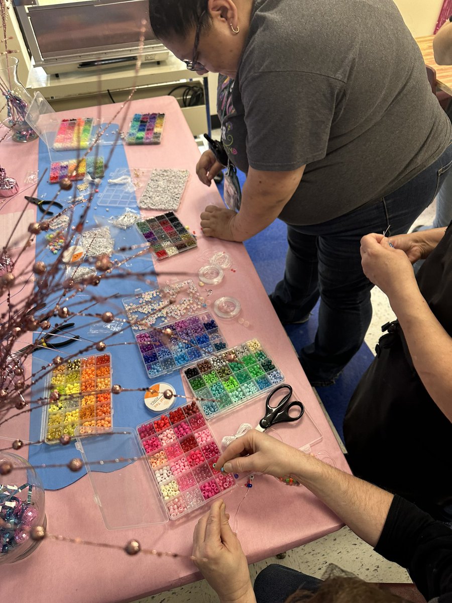 We are “In Our Teacher Appreciation Era” <a href="/NISDFernandez/">Fernandez Elementary</a>! Today was the “Best Day With You” as our teacher besties made friendship bracelets together. 🐾🩷🪩 <a href="/NISD/">Northside ISD</a> @frankjohnson75