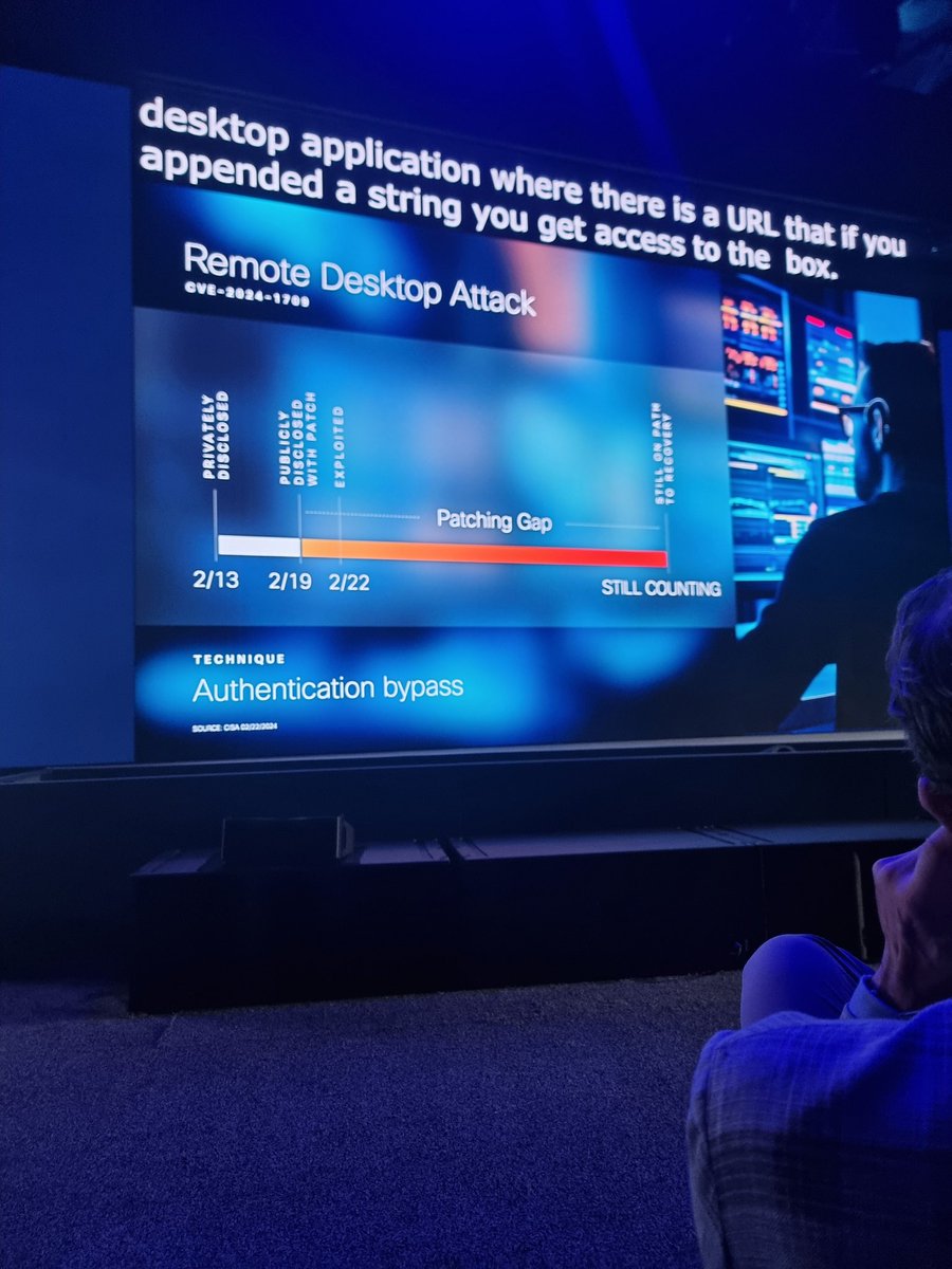 🚨 At #RSAC2024, Cisco highlighted a critical issue: While attackers speed up, patching lags behind. We must close this growing gap to safeguard our systems. What strategies are you using to accelerate patch deployment? 🛡️⏱️ #CyberSecurity #PatchManagement <a href="/CiscoSecurity/">CiscoSecurity (we've moved)</a>