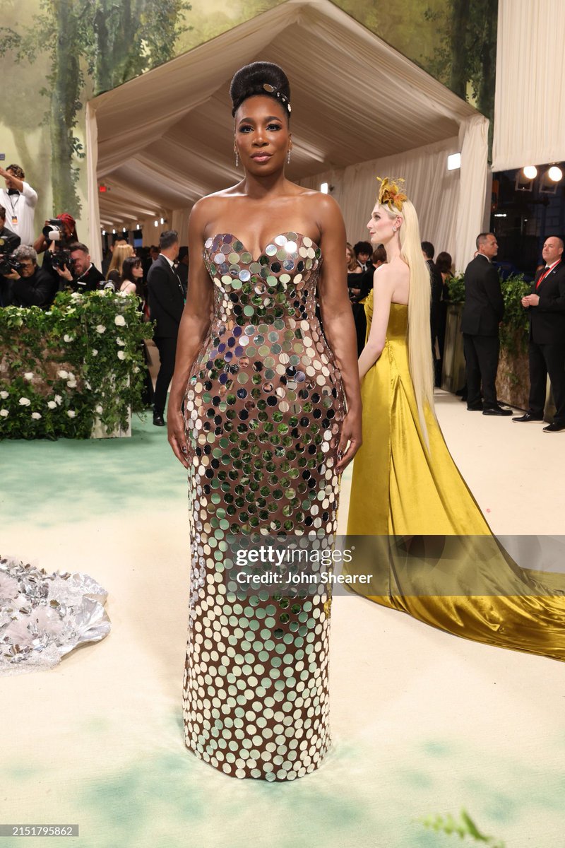 Ent_Discussion's tweet image. Venus Williams #MetGala