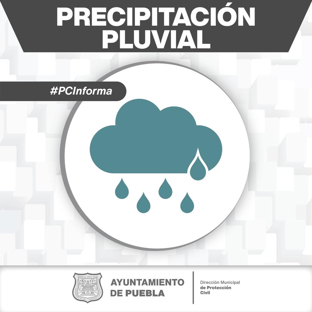 #QueNoSeTePase ⛈️ | Ante la presencia de lluvia en diversos puntos de la capital. ☔ 🚗 Evita frenar bruscamente. 📲 Evita las distracciones. 🔦 Activa tus intermitentes.