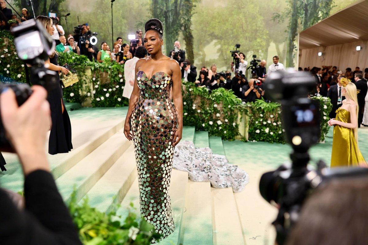 Venus Williams attends The 2024 Met Gala.