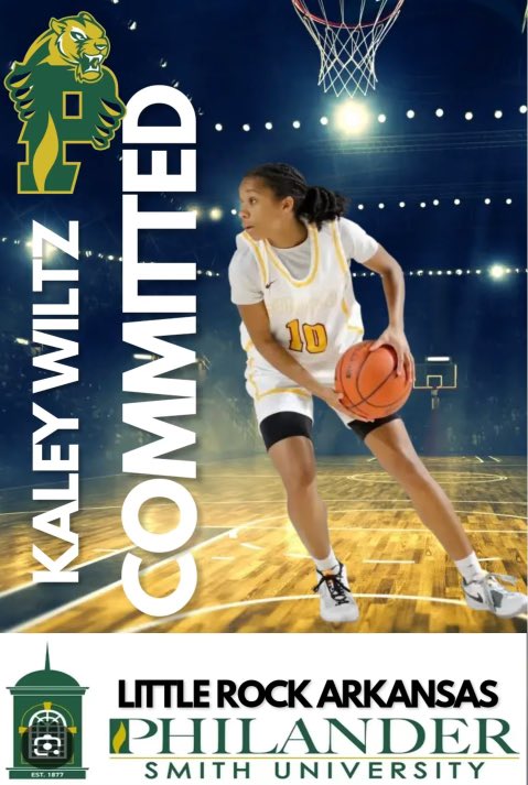 I want to thank Coach @coachbg22 for trusting in me and I am excited to announce my commitment to Philander Smith University!! Thank you to my coaches and family for supporting me throughout this long journey!! #GOPANTHERS @sc_ladyhoops @itscoachv_ @PSU_WBBALL @PhilanderSports