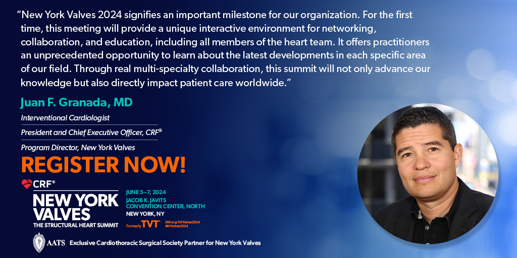 🚀 Witness the future of cardiovascular #innovation in the heart of New York City! 🌆 #NYValves2024 will unite the #HeartTeam 💖 for world-class education, high-quality training, and unlimited networking. 🔗 Register now and be a part of this transformative experience! 💫…
