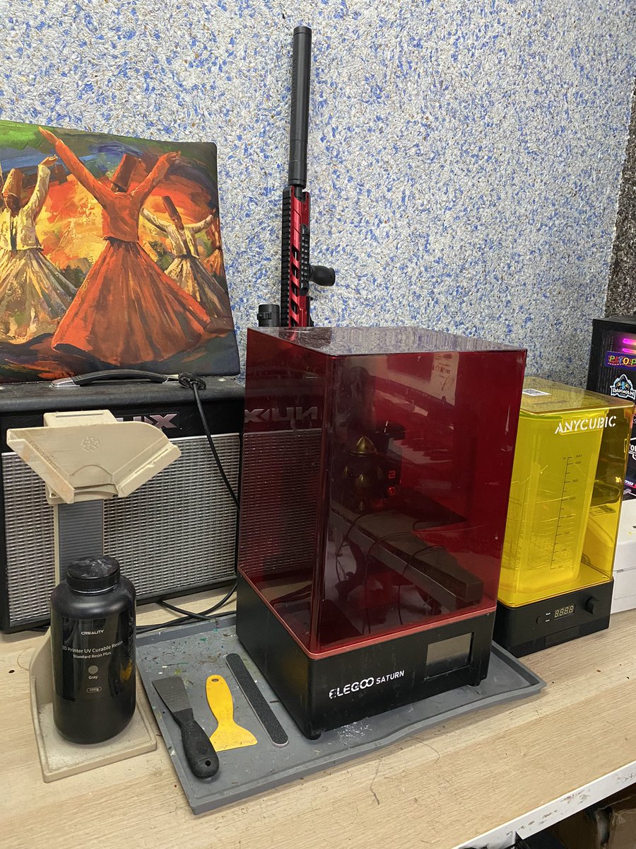 WTS

(BUNDLE PACK)

ELEGOO SATURN 4K RESIN 3D PRINTER
ANYCUBIC WASH &amp; CURE 2.0

+FREE GRAY RESIN 400G
+FREE 3D PRINTED RESIN FUNNEL
+FREE PLASTIC SPATULA
+FREE SCRAPER 
+FREE SAND PAPER STICKER

RM 1500