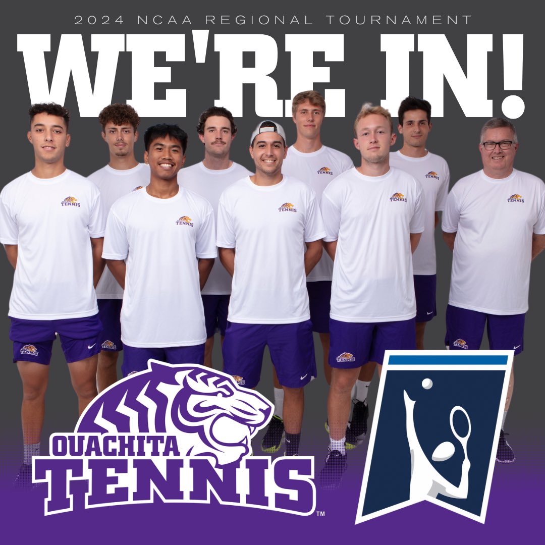 One last ride for Coach Ward! The programs 21st NCAA tournament berth. The Tigers will host Southern Arkansas in the regional with the winner advancing to nationals. More info on date/time to be announced soon. #D2MTEN | #BringYourRoar 🐅