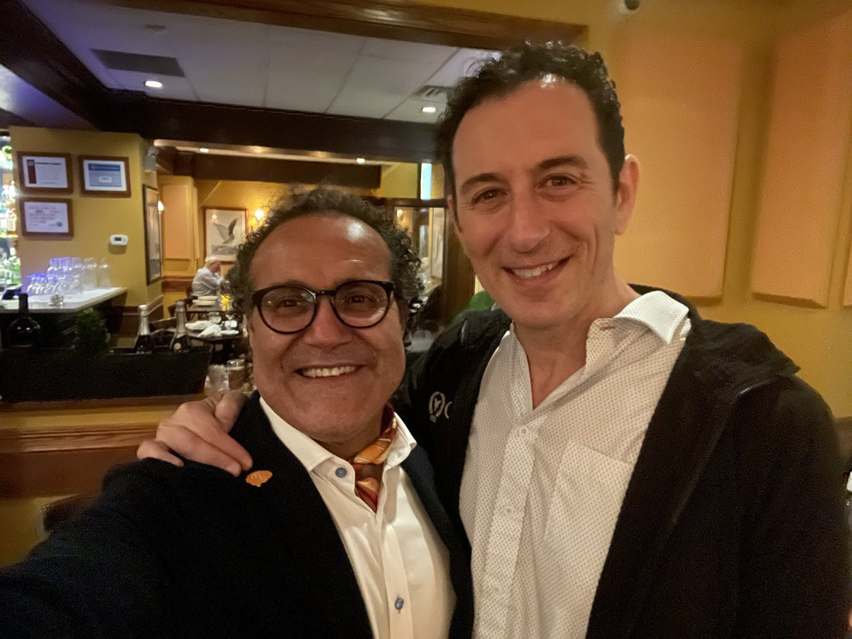 Always fantastic bumping into @DoctorQMd at our conferences @AANSNeuro or @CNS_Update, Typically it’s at an authentic restaurant or the #gym (where he is always working on his 💪 biceps).