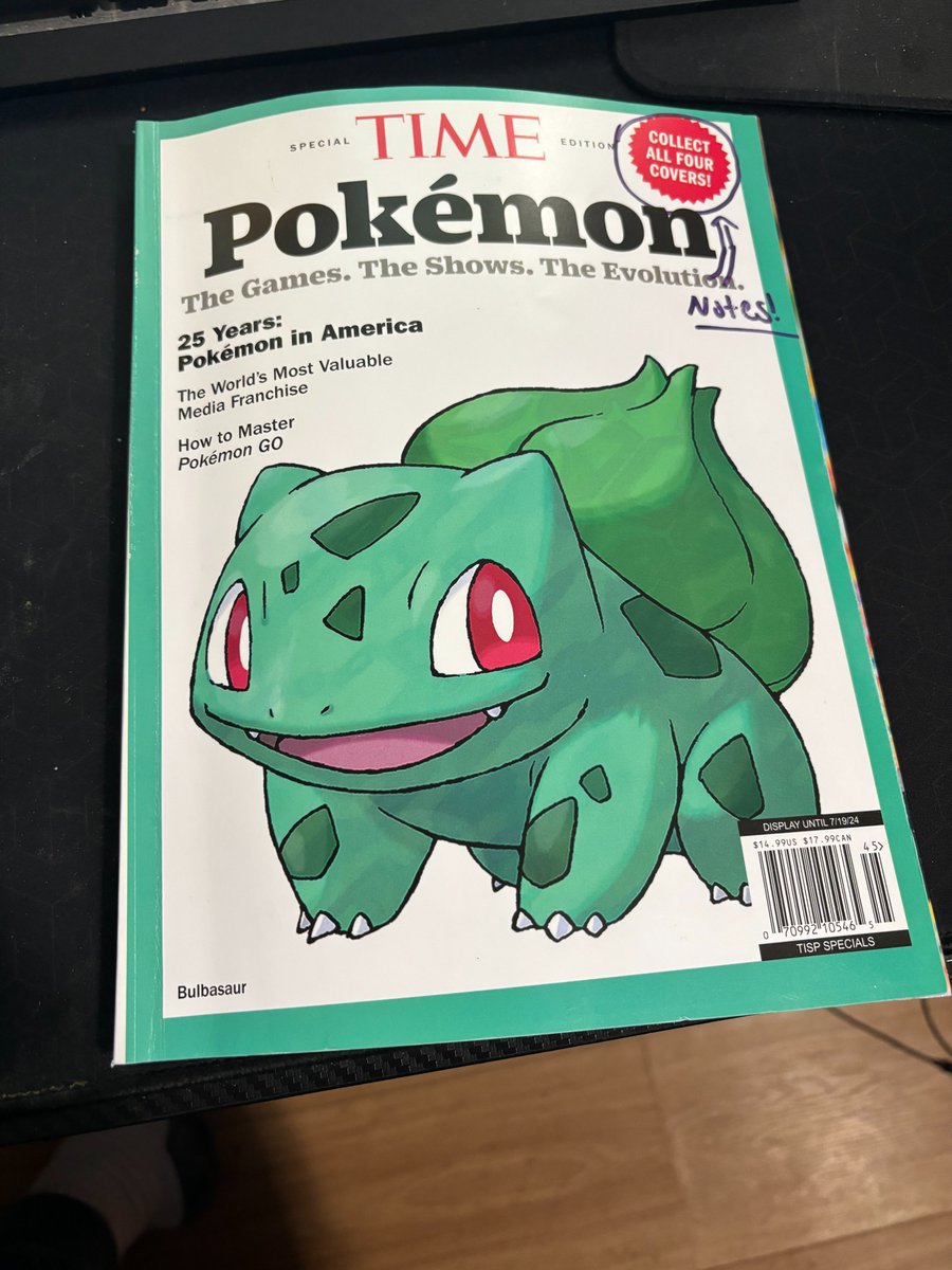 #Timemagazine released a full issue on #pokemon. Check out my YouTube video as we do a (Not So) Deep Dive if the articles and about #PokemonGO 

youtu.be/ULT2aoXmnn0