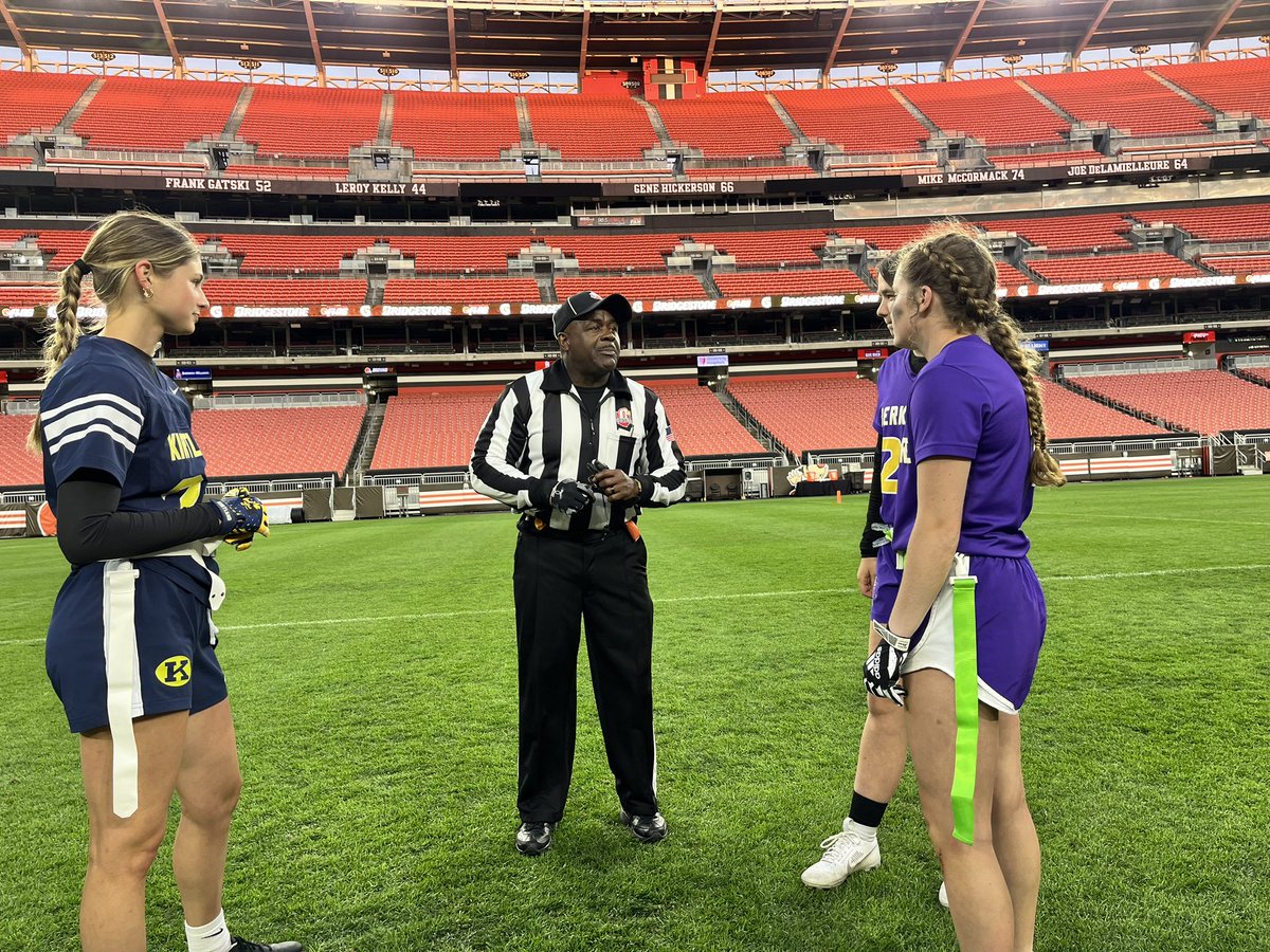 Rakayla Iwais (@coachkaylaiwais) on Twitter photo <a href="/neohioflag/">Northeast Ohio Flag</a> High School girls championship is underway with TWO <a href="/CVC_Athletics/">Chagrin Valley Conference</a> teams! <a href="/kirtlandsports/">Kirtland Hornets</a> and <a href="/BHSBadgerDen/">Berkshire Badgers</a> get ready to face off 🏆🏈 <a href="/neohioflag/">Northeast Ohio Flag</a> High School girls championship is underway with TWO <a href="/CVC_Athletics/">Chagrin Valley Conference</a> teams! <a href="/kirtlandsports/">Kirtland Hornets</a> and <a href="/BHSBadgerDen/">Berkshire Badgers</a> get ready to face off 🏆🏈