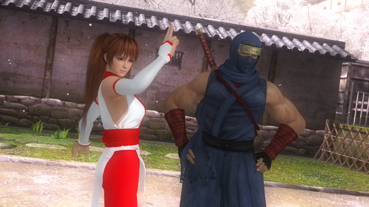 Ryu Hayabusa and Kasumi tag alongside in a sparing with Hayate and Ayane around the Mugen Tenshin Clan. 🐉🥷👩‍🦰🌸

#DeadorAlive #DeadorAlive5 #DOA5LR #NinjaGaiden #RyuHayabusa #Kasumi #Hayate #Ayane #Ninjutsu #TeamNinja #KoeiTecmo @DOATEC_OFFICIAL @TeamNINJAStudio @KoeiTecmoUS