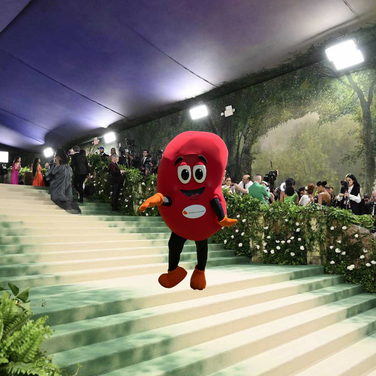 Serving kidney realness at the #MetGala