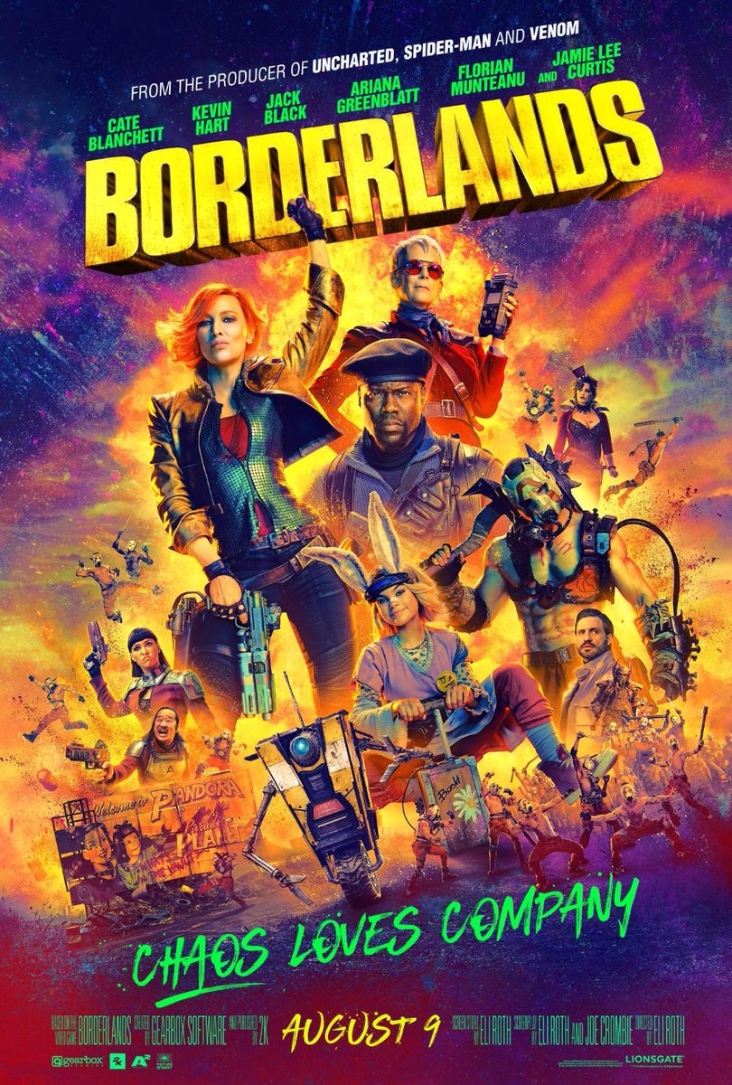 The #Borderlands movie has released a brand new poster celebrating its incredible ensemble cast. nerdist.com/article/border…