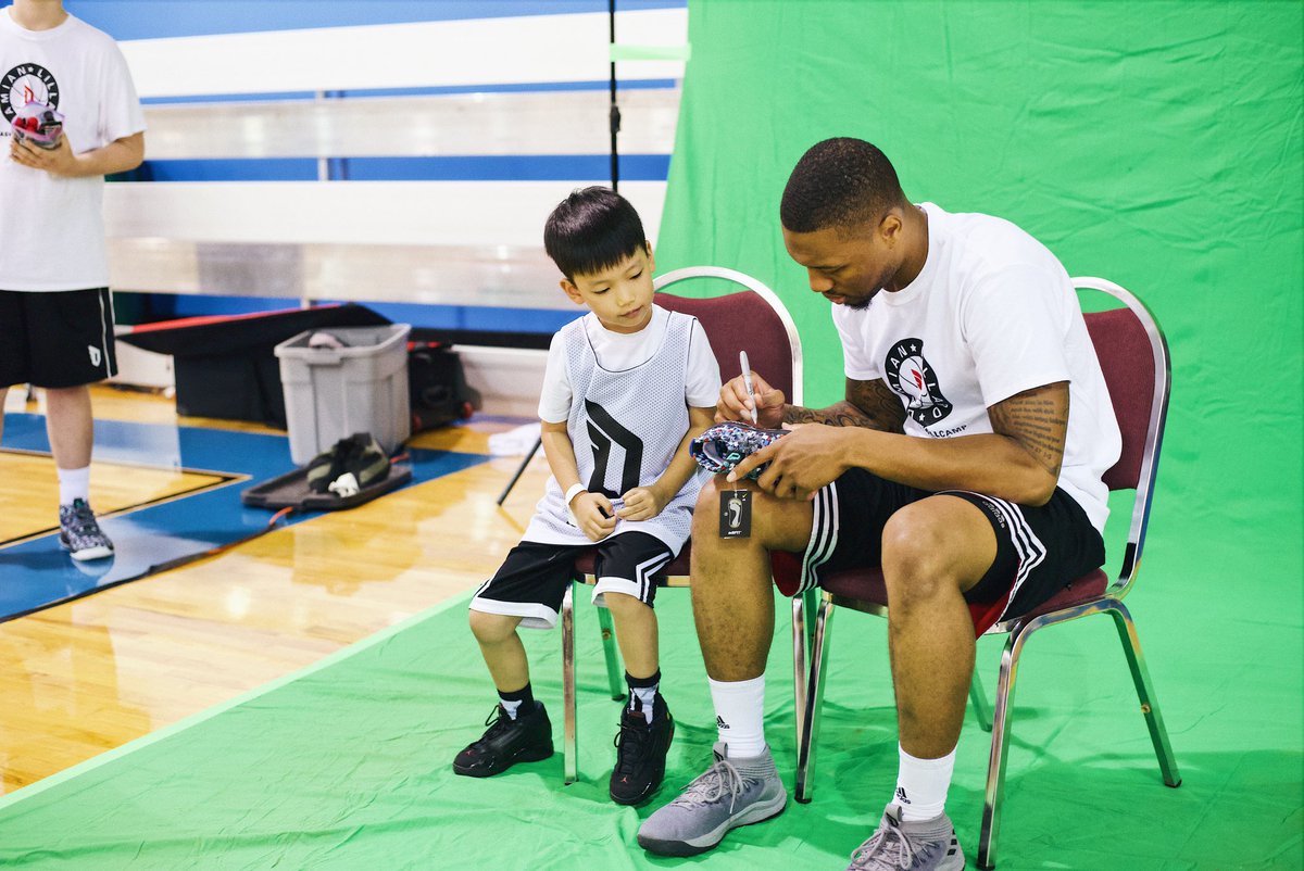 Portland folks…Registration for #LillardCamp at the @HoopYMCA just opened up. Camp this year is July 23-26. Cant wait to see all the campers again and see how much they’ve improved over the last year! 🏀 Ymcacw.org/lillard