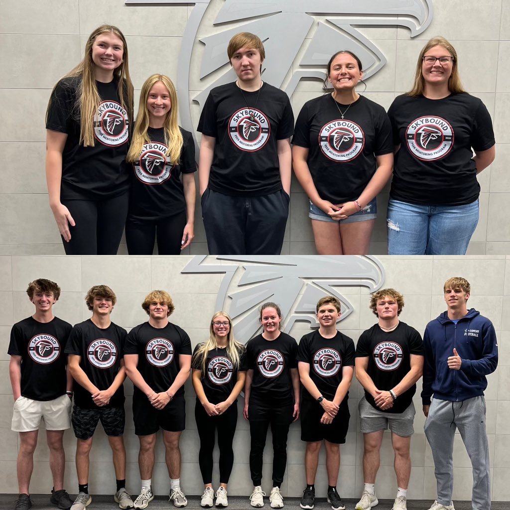 DCWestFalcons's tweet image. This week we are celebrating the high school and middle school students who participated in the SkyBound Peer Mentoring Program! 

SkyBound Peer Mentoring was developed to establish meaningful relationships within our student body.
Thank you to all!

#YouMatter #TheFalconWay