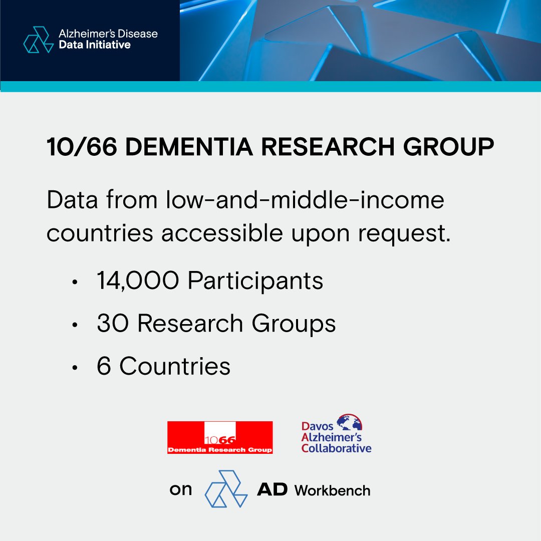 There is a vital need for comprehensive ADRD data in low and middle-income countries. @AlzDisInt and @1066DRG offer insights into the epidemiology of dementia across populations. Request access to data harmonized with support from @DavosAlzheimers today. bit.ly/44yY0Vy