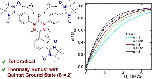 Toward New Horizons in Verdazyl-Nitroxide High-Spin Systems: Thermally Robust Tetraradical with Quintet Ground State

@J_A_C_S #Chemistry #Chemed #Science #TechnologyNews #news #technology #AcademicTwitter #AcademicChatter

pubs.acs.org/doi/10.1021/ja…