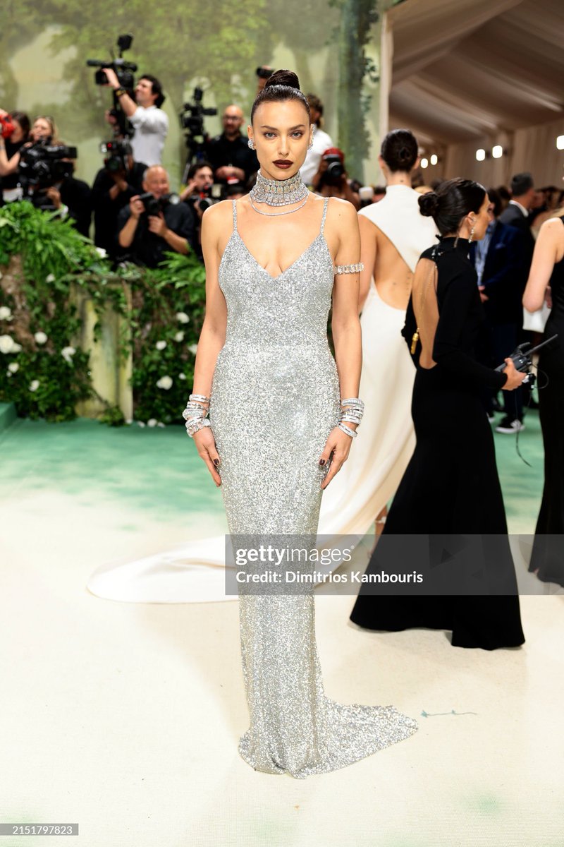 Irina Shayk at the #MetGala2024