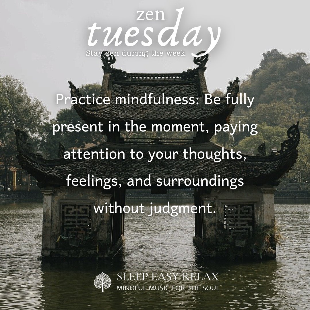 Embrace the tranquility of this Zen Tuesday, finding peace in every moment. 🌿 #ZenTuesday #InnerCalm #MindfulnessJourney #PeacefulMind #TuesdayVibes #SereneSoul #FindYourZen #MindfulLiving #CenteredLife #TranquilTuesday