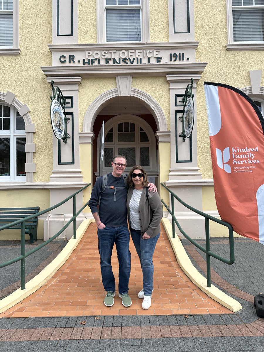 Tagging along on an impromptu Brokenwood mysteries site tour - so fun watching Dave see these places from his favorite show!