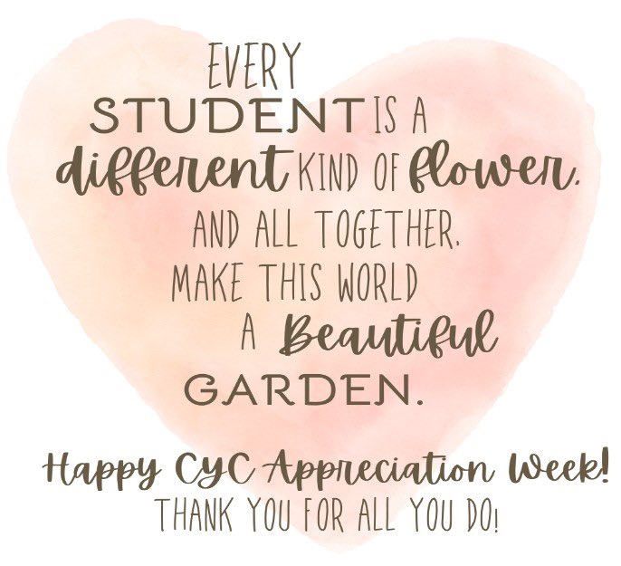 Gratitude overflowing this CYC Appreciation Week! Huge thanks to Mr. Thomas for his unwavering support of our students and school. 🙌 @maybeGoatCYC @SHOJ_HCDSB @HCDSB_CYCs @HCDSB #CYCAppreciation #ThankYou