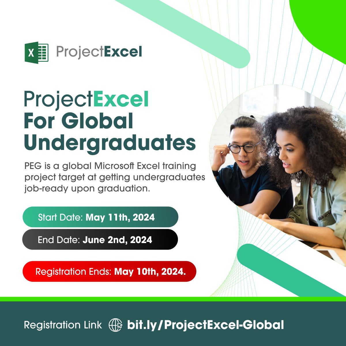 Are you an undergraduate in any University across the globe and will like to learn how to use Microsoft Excel efficiently? Kindly register for this training as I will be training 1000 undergraduates on how to use Microsoft Excel efficiently - bit.ly/ProjectExcel-G…