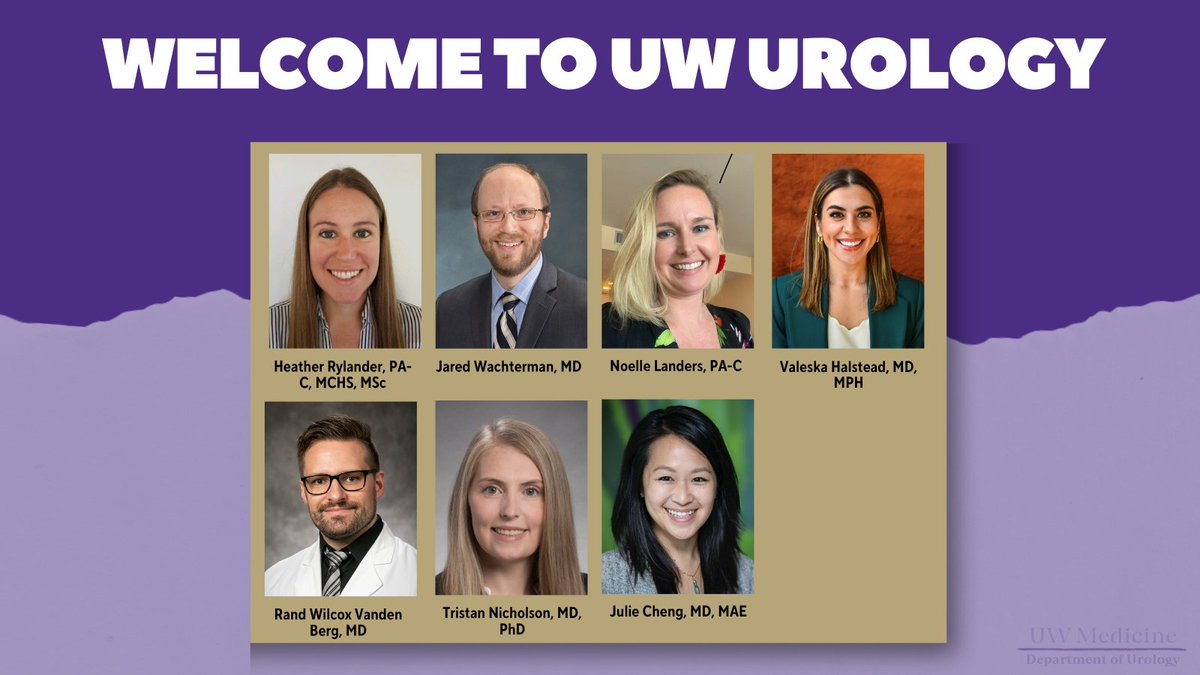 UW Urology (@uwurology) on Twitter photo Please join us in welcoming our amazing new faculty members to the Department of Urology at <a href="/UWMedicine/">UW Medicine</a> š
Learn more about these providers on our website:
urology.uw.edu/news/2024/May/⦠Please join us in welcoming our amazing new faculty members to the Department of Urology at <a href="/UWMedicine/">UW Medicine</a> š
Learn more about these providers on our website:
urology.uw.edu/news/2024/May/ā¦