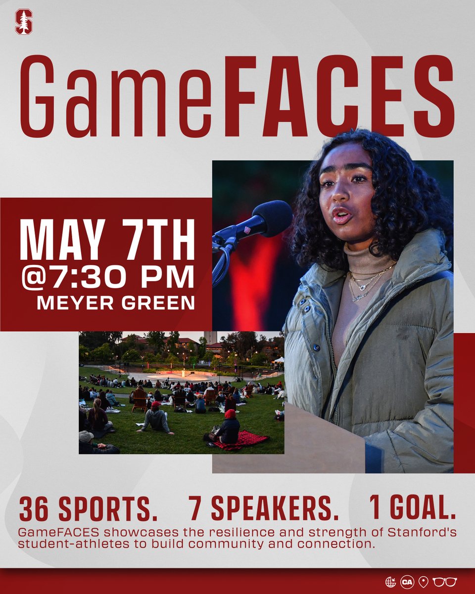 Join us tomorrow night on campus! Seven speakers come together to share their stories in honor of #MentalHealthAwarenessMonth for our annual GameFACES event on Meyer Green.