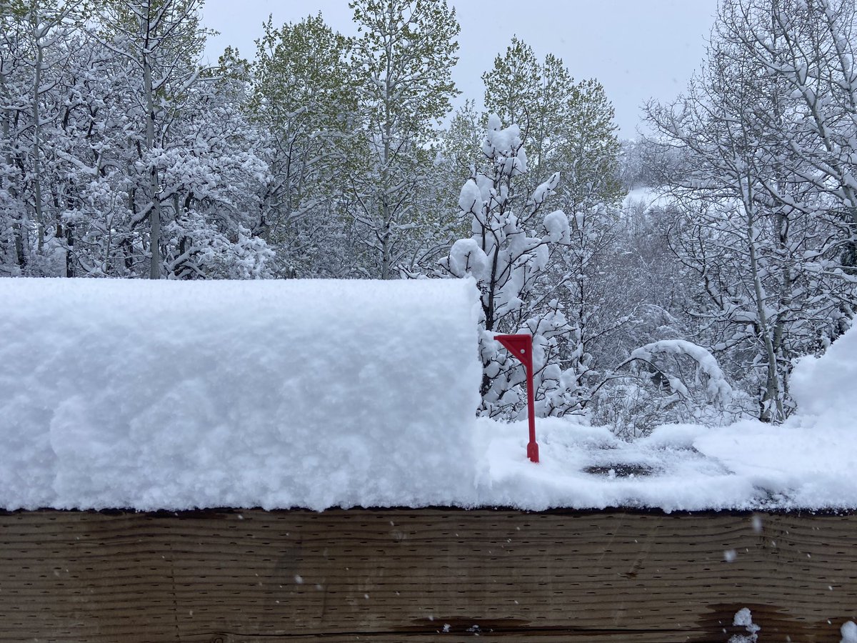May powder day! 9” on the course overnight with additional 2-4 throughout the day. Another blast coming tonight/tomorrow. #LifeElevated