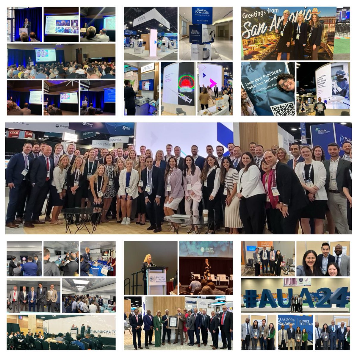 That's a wrap for #AUA24! Thank you to all who joined us throughout the weekend and our BSC Urology team behind the scenes and on the ground in San Antonio. See you next year for #AUA25!