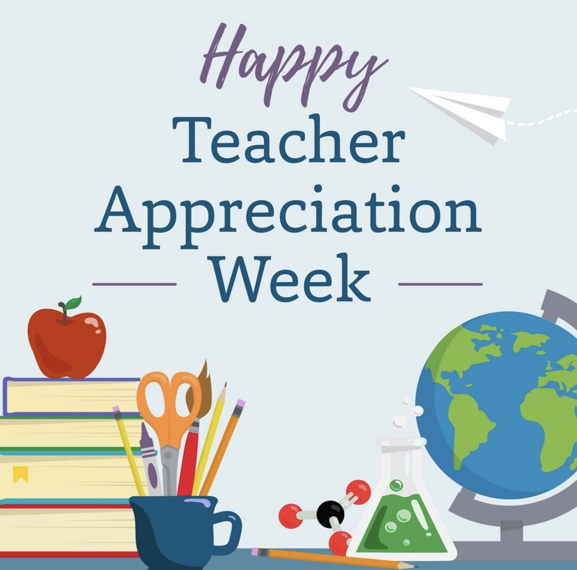 Thank you, teachers!

#TeacherAppreciateWeek #ThankATeacher #teachersrock