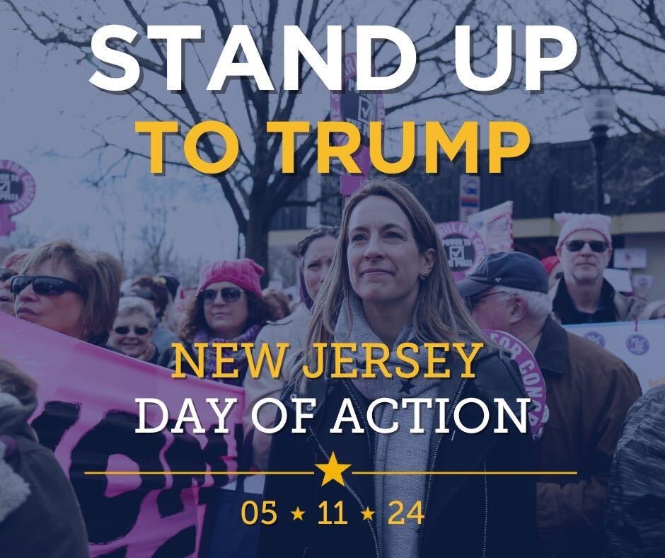 Donald Trump is coming to New Jersey on Saturday. So we’re coming together for a Day of Action to fight back against MAGA extremism, protect abortion access, and defend our democracy. Join me. mikiesherrill.com/dayofaction