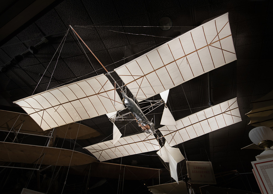 On this day in 1896, Smithsonian Secretary Samuel Langley's Aerodrome No. 5 made the first flight of an unpiloted, engine-driven, heavier-than-air craft of significant size. Aerodrome No. 5 is on display in the 'Early Flight' exhibition: s.si.edu/3yk1z