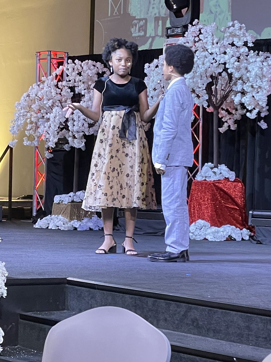 Talented duo from <a href="/MagnetCarver/">Carver STEAM Magnet Elementary</a>- Faith Jeffries and Major Banks! #lrsdtoy2024 #reimagininglrsd