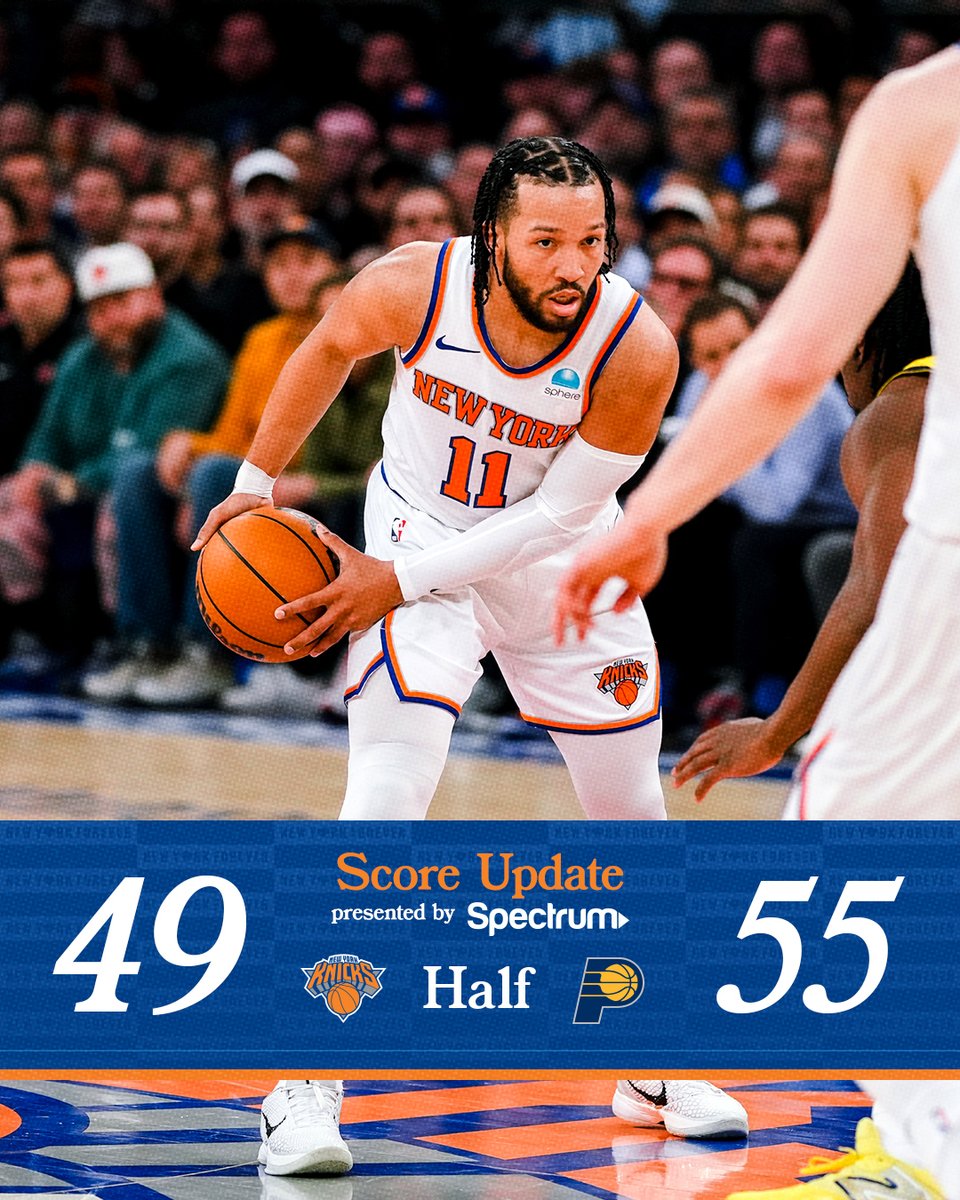 nyknicks's tweet image. Break in the action.