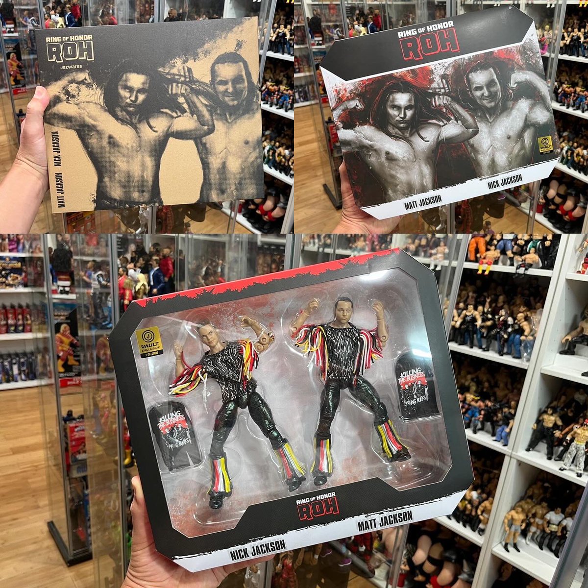 Even though I’m not crazy about the heads on these Bucks figures, I do love the presentation of the @jazwaresvault Ring of Honor series. I think that alone is enough to convince me to be a completist on these! Follow @figheel & @casefreshpod on social media for action figure…