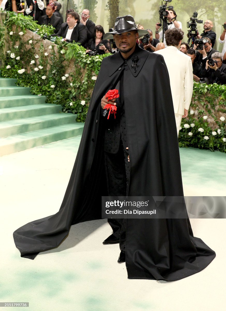 Usher attends The 2024 Met Gala. #MetGala