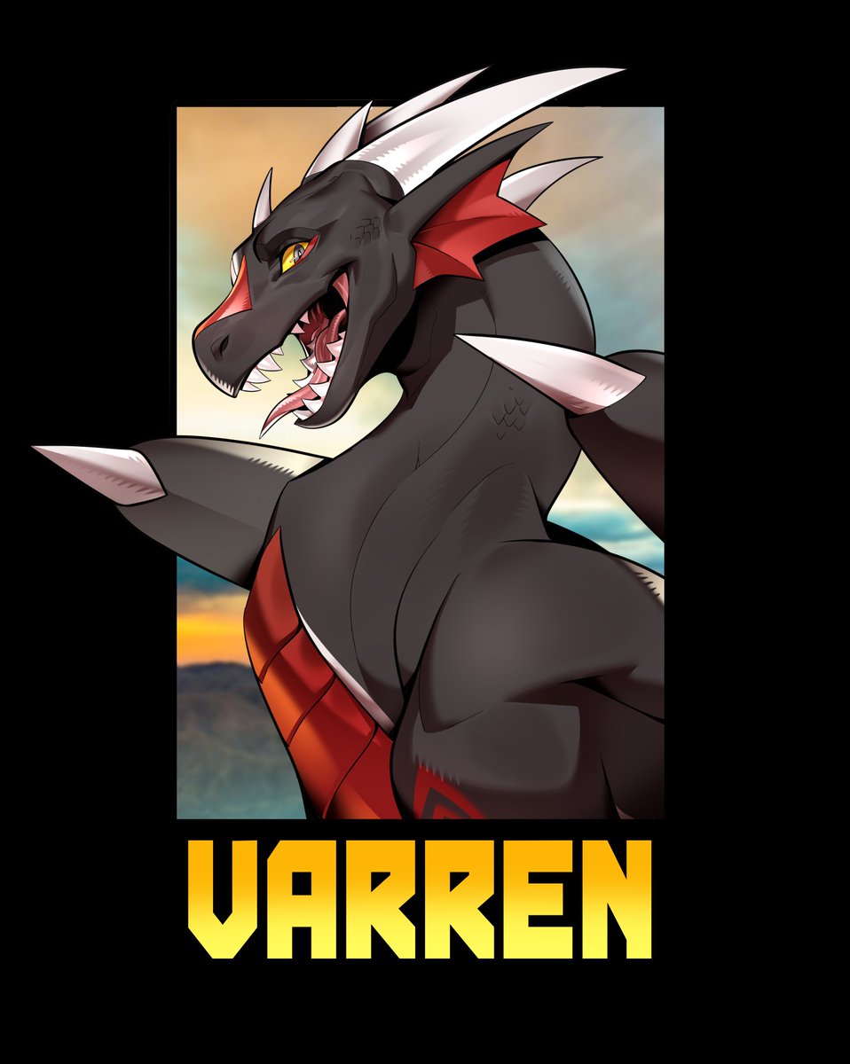 Congradulations to @VarrenHowlite for winning @RoyalCityFurs 's badge raffle prize! Thank you for supporting the event 🇨🇦♥️ #royalcityfurs