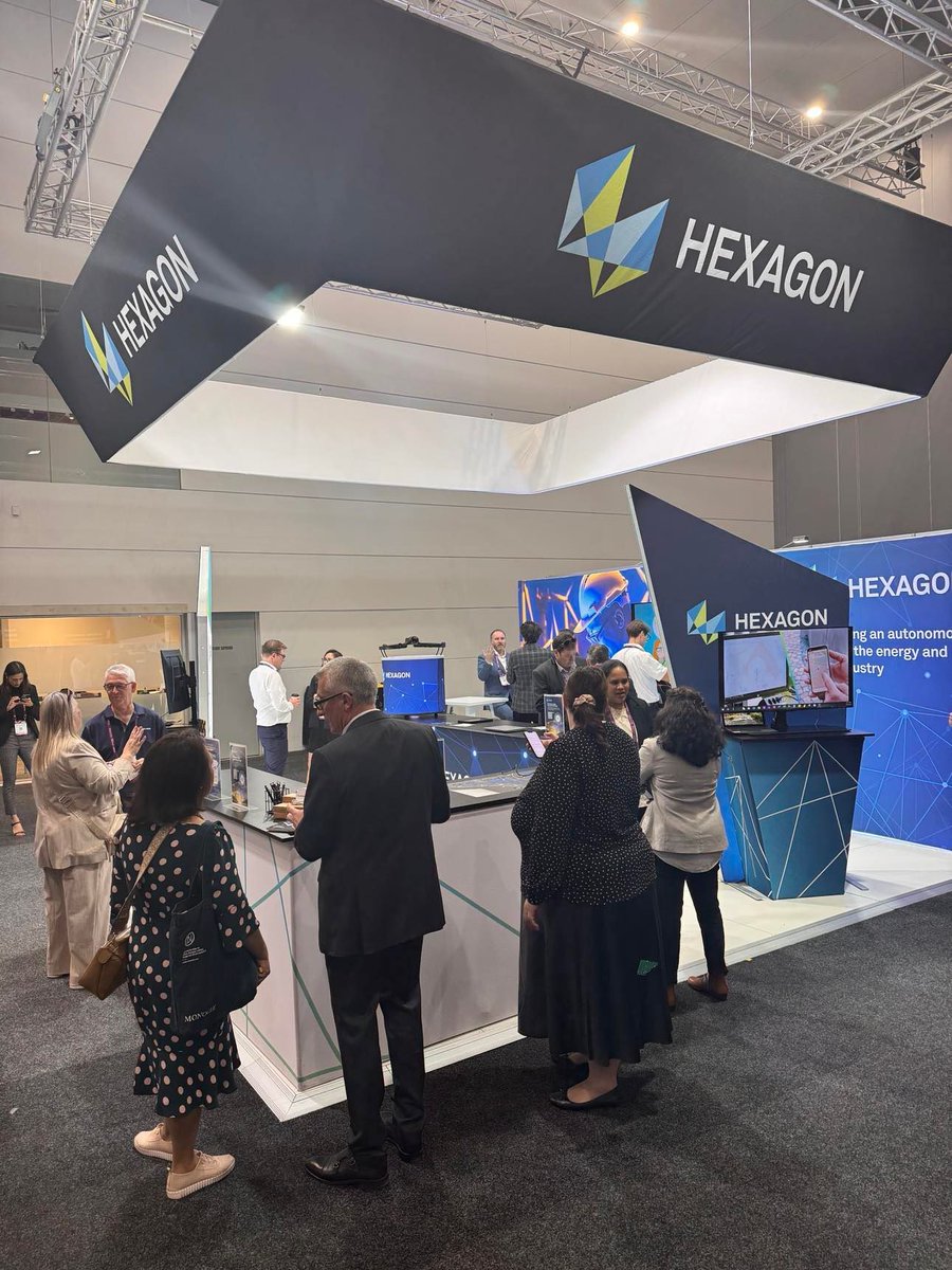 It's all happening at Hexagon - Stand B15 - chat to the team about their exciting digital reality solutions, combining sensor, software and autonomous technologies. 

If you haven't already, register FREE to join us: buff.ly/3wgfyJk 

#PowerUtilitiesAustralia #PUA2024