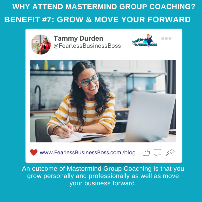 🌟 Want to make progress like never before? Join a mastermind group coaching! 🚀 Here's why it's amazing: Grow and move forward! 🌱
#Mastermind #groupcoaching #GoalsCrushed #businesstips #Businesscoachforwomen #businessowner #fearlessbusinessboss  #progress #success
