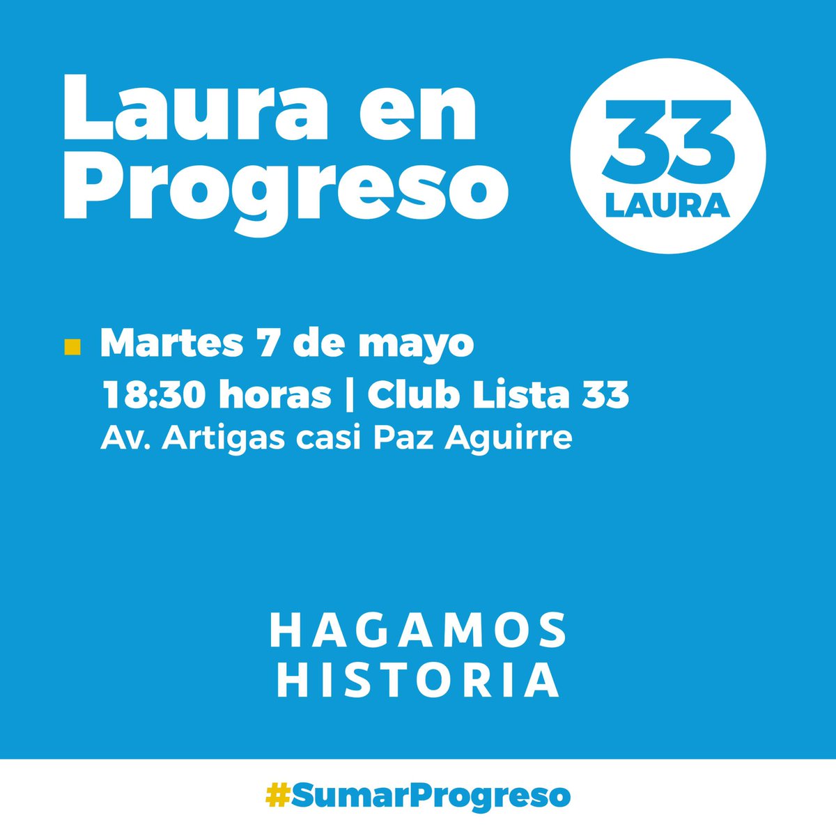 Sigue la recorrida de @lauraraffo por Canelones. Mañana le toca el turno a #Progreso. Te sumas? 

#Sumar #HagamosHistoria