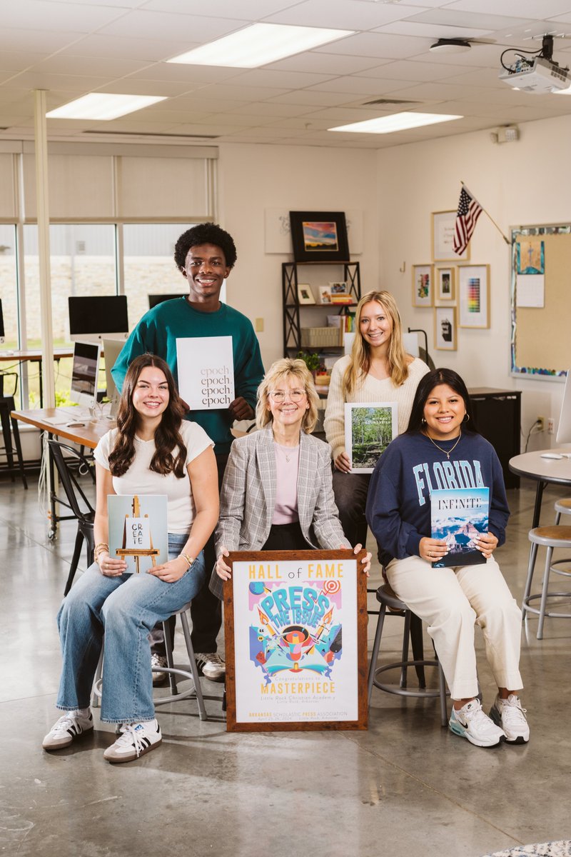 LRCA's Literary Magazine was inducted into the Arkansas Scholastic Press Hall of Fame last week! Eligibility requires winning All-Arkansas 4 out of 5 consecutives years. Last year's issue also received All-American status from the National Scholastic Press. This is a huge…