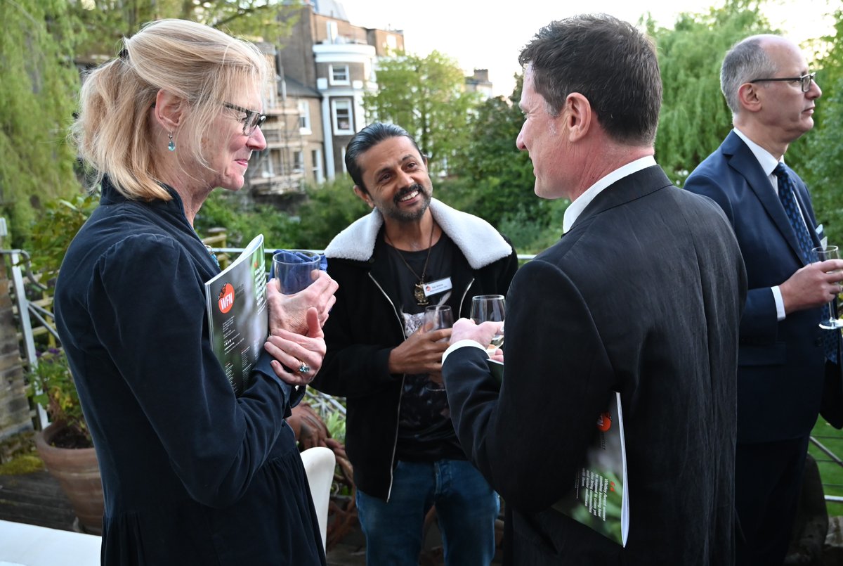 WhitleyAwards's tweet photo. This time last week, the 2024 Whitley Award winners enjoyed a home-cooked meal courtesy of the WFN Friends Committee and a chance to meet donors and supporters at a special pre-ceremony networking event. Together, the Friends of WFN sponsor the Whitley Gold Award worth £100,000. https://t.co/VLiqbR5dem