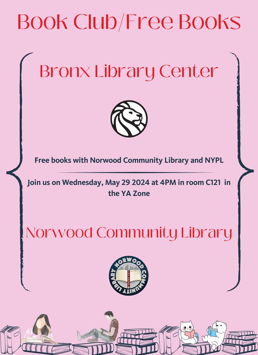 This month at Bronx Library Center! @nypl @NYPLEvents @BronxBlc