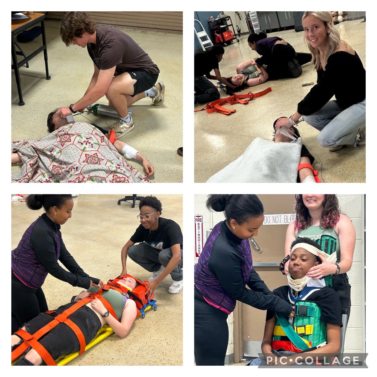 Level II #EMT students stepping up to the plate, confidently facilitating medical assessments and making a real impact in emergency care.
#GettinItDone #SkillsMatter
#NHRECCTE #LeadBoldly 
@NHREC_VA